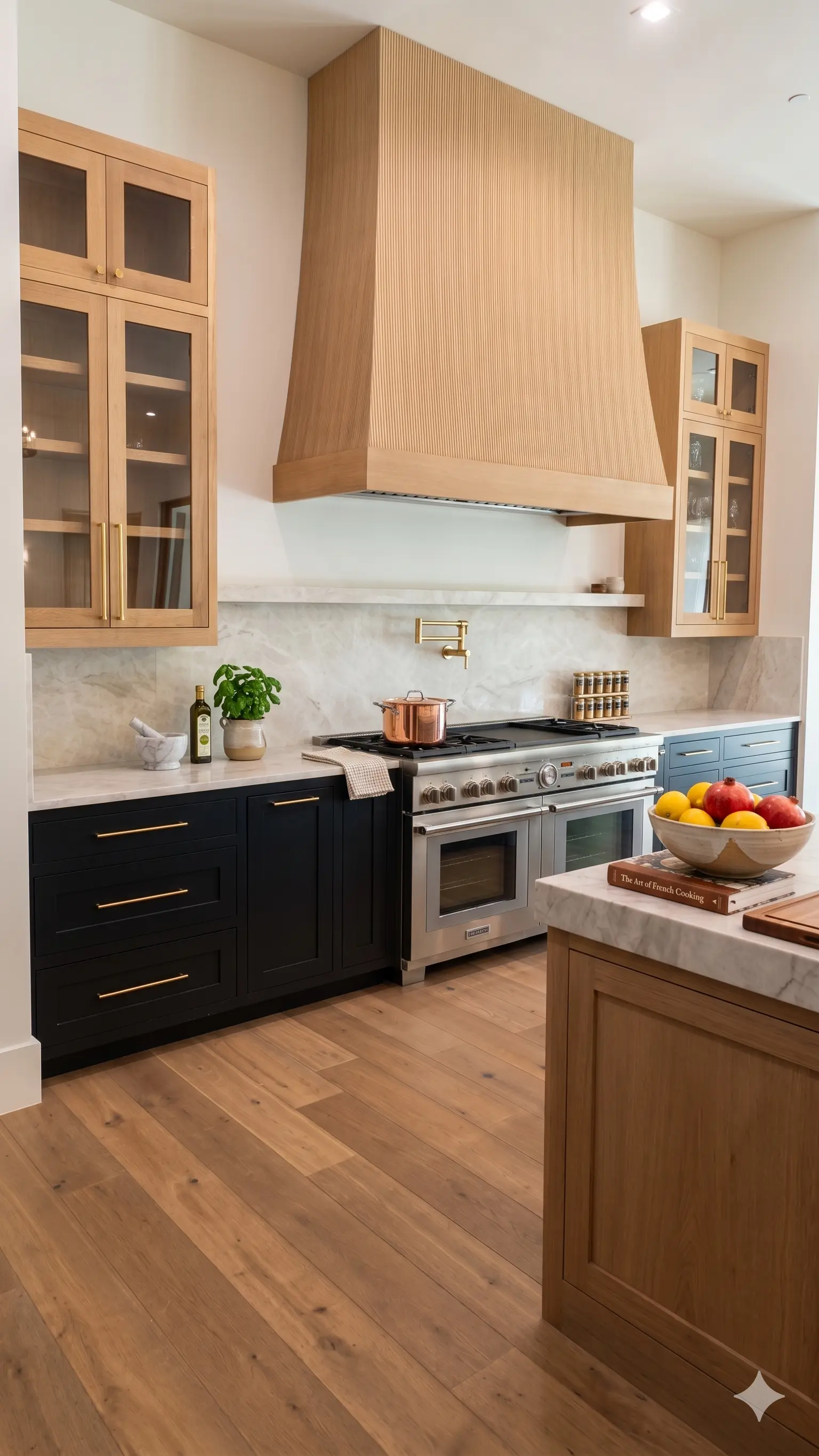 Built-in cabinetry and finish work in a Frisco interior